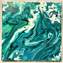 Acrylic Pour Painting - Serenity
