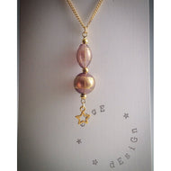Gold plated chain with Pendant - eDgE dEsiGn London