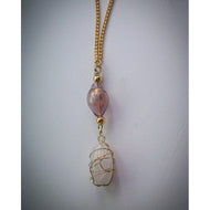 Gold plated chain with Pendant - eDgE dEsiGn London