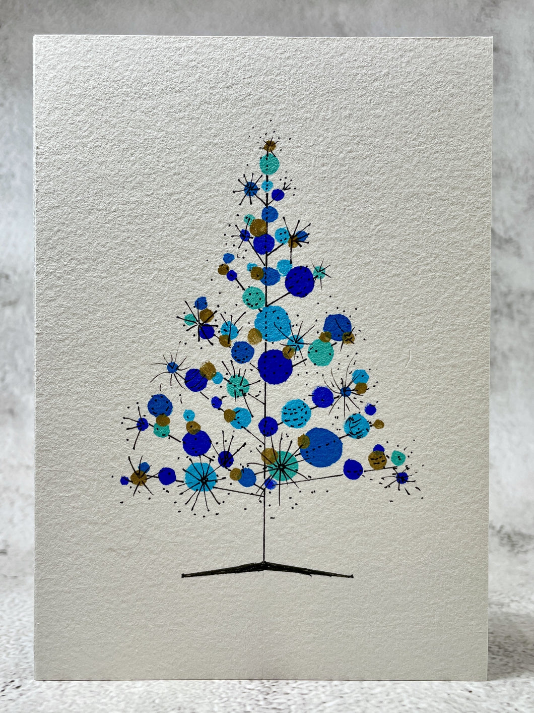 Joy Paper Co. Christmas Trees Boxed Set Of 8 Greeting Cards In Green Trees At