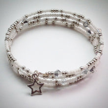 Beaded memory wire bracelet - eDgE dEsiGn London