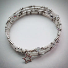 Beaded memory wire bracelet - eDgE dEsiGn London