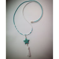 Beaded necklace with pendant - eDgE dEsiGn London