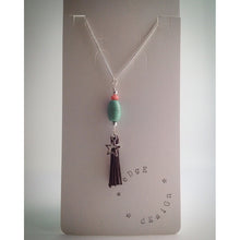 Silver plated chain with Pendant - eDgE dEsiGn London