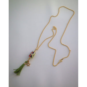 Gold plated Necklace with Pendant - eDgE dEsiGn London
