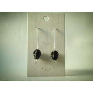 Wire Balance Earrings - Silver Plate - eDgE dEsiGn London