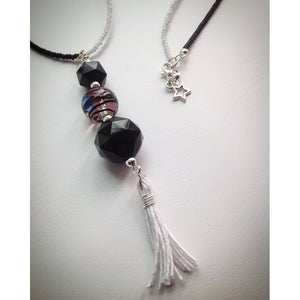 Beaded necklace with pendant - eDgE dEsiGn London