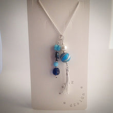 Silver plated Necklace with Pendants - eDgE dEsiGn London